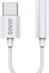 USB‑C naar 3,5 mm jack audio-adapter met DAC SAVIO