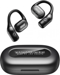 Draadloze TWS-oordopjes TRANSFORMERS open ontwerp zwart