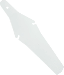 Witte achterspatbord voor fietsen