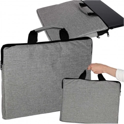 Grijze laptoptas 15,6 inch