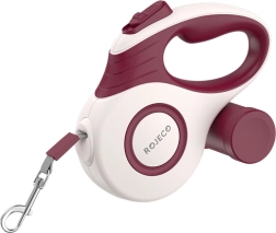 Automatische rollijn Rojeco voor honden 5 m rood