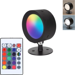 Solight oplaadbare LED-wandlamp RGB met afstandsbediening