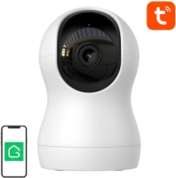 Draaibare Wi‑Fi IP‑camera Gosund 3MP met 360° toezicht (Tuya)