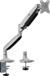 Universele monitorhouder met dubbele arm van Maclean met gasveer