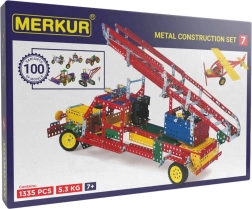 Merkur M7 grote metalen bouwdoos met 1335 onderdelen