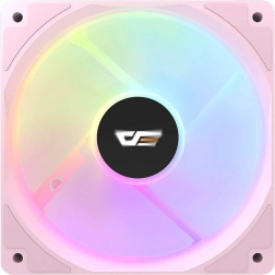 Computer ventilator Darkflash CL12 LED roze
