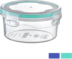 Ronde voedselbewaardoos Saver Box met deksel 1 l