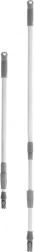 Telescoop stalen steel voor mop en bezem 94–158 cm CLEAN SYSTEM