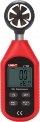 Anemometer UNI‑T voor het meten van windsnelheid en temperatuur