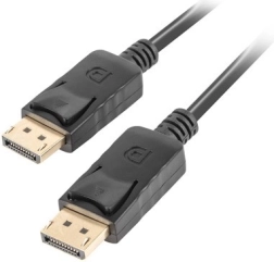 DisplayPort 1.2-kabel (0,5 m), LANBERG – 4K, zwart