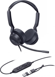 Yealink uh42 dual teams usb-c/a koptelefoon
