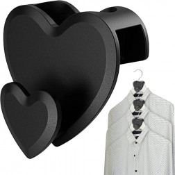 Organizer voor haken voor kledinghangers in de kast - set van 12 stuks