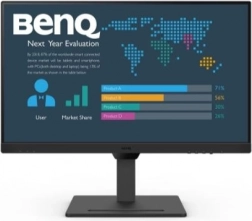 27″ kantoormonitor BENQ met QHD IPS, 75 Hz, 5 ms, HDMI en USB‑C