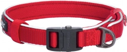 Reflecterende hondenhalsband Dogness maat L (rood)