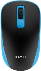 draadloze muis Havit zwart-blauw 2,4 GHz 1200 DPI