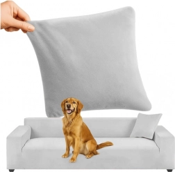 Bankhoes Ruhhy lichtgrijs 190-230 cm