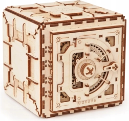 Houten mechanische kluis UGEARS – 3D-puzzel 179 stukjes