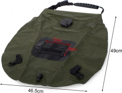 Zonnecampingdouche 20 l met temperatuurindicator