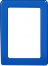 Magnetisch zelfklevend frame blauw 13,0 × 8,1 cm