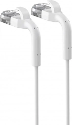 Patchkabel Ethernet RJ-45 Cat.6A 1m Wit