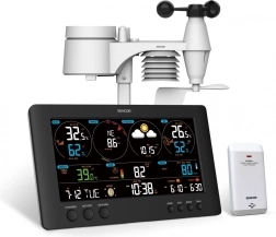 professioneel wifi-weerstation met groot lcd-scherm 21,4 cm