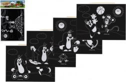 Krasplaatje Mol en vrienden