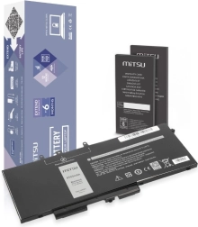 Vervangende batterij voor Dell Latitude en Precision
