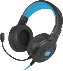 Gamingheadset FURY WARHAWK RGB zwart-blauw