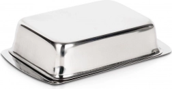 RVS botervloot met deksel