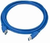 USB 3.0 verlengkabel AM-AF 1,8 m blauw