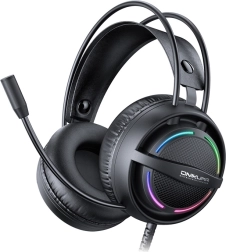 Gamingheadset onikuma x88 met rgb-verlichting en microfoon