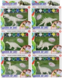 Schilder-dinosaurus – creatieve set voor kinderen