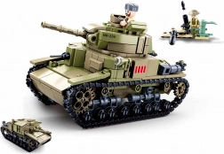 Sluban Army middelzware Italiaanse tank 2-in-1 bouwset