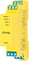 Shelly RGBWW Pro WiFi 5-kanaals verlichtingscontroller voor DIN-rail
