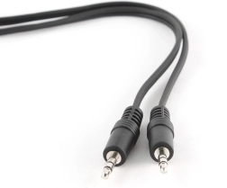 stereo audiokabel 3,5 mm jack M/M 1,2 m gembird