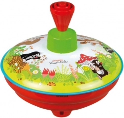 Draaiende eend Krtek met metalen/plastic ontwerp