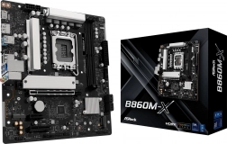 ASROCK B860M-X mATX moederbord met DDR5-ondersteuning