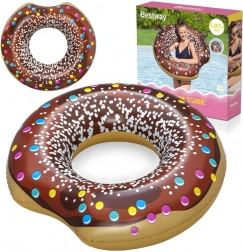 Opblaasbare donut-zwemband 107 cm BESTWAY – Bruin