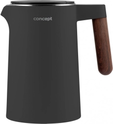 Elektrische waterkoker Concept RK3305 Norwood 1,5 l, donkergrijs