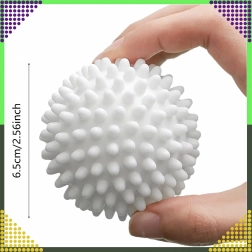 Set van 6 was- en droogballen voor het verzachten van wasgoed