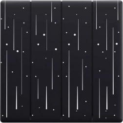 Decoratieve afdekking voor Sonoff Star 4C T5 aanraakschakelaar