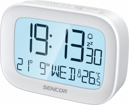 Digitale wekker met thermometer Sencor