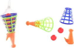 Plastic lanceerbare vangbekers voor kinderen