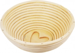 Rieten rijsmand voor brood 21 cm, 1,2 kg