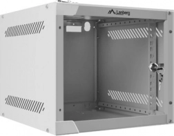 Wandkast 10" 4U, 280 × 310 mm, grijs – LANBERG