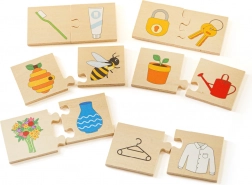 Didactische puzzel 'Wat hoort bij elkaar' BIGJIGS TOYS