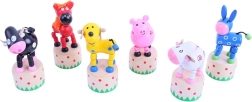 Houten knijpdiertjes Bigjigs Toys
