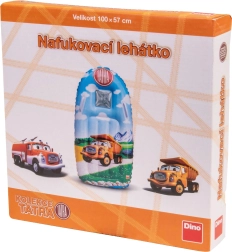 Opblaasbaar kinderligbed met Tatra-motief