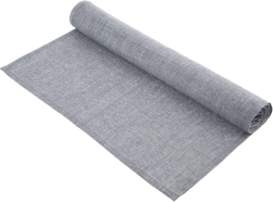 Polyester tafelloper 140 × 40 cm – Lichtgrijs