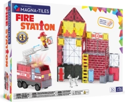 Magna-Tiles magnetische bouwset brandweerkazerne (50 onderdelen)